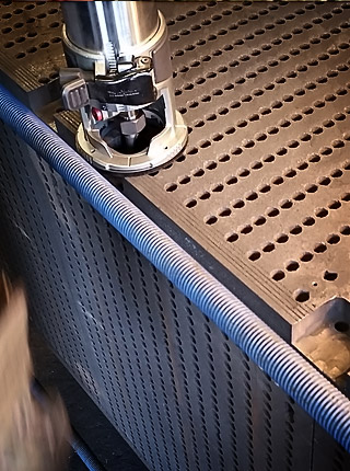 graphite heat exchanger block repair